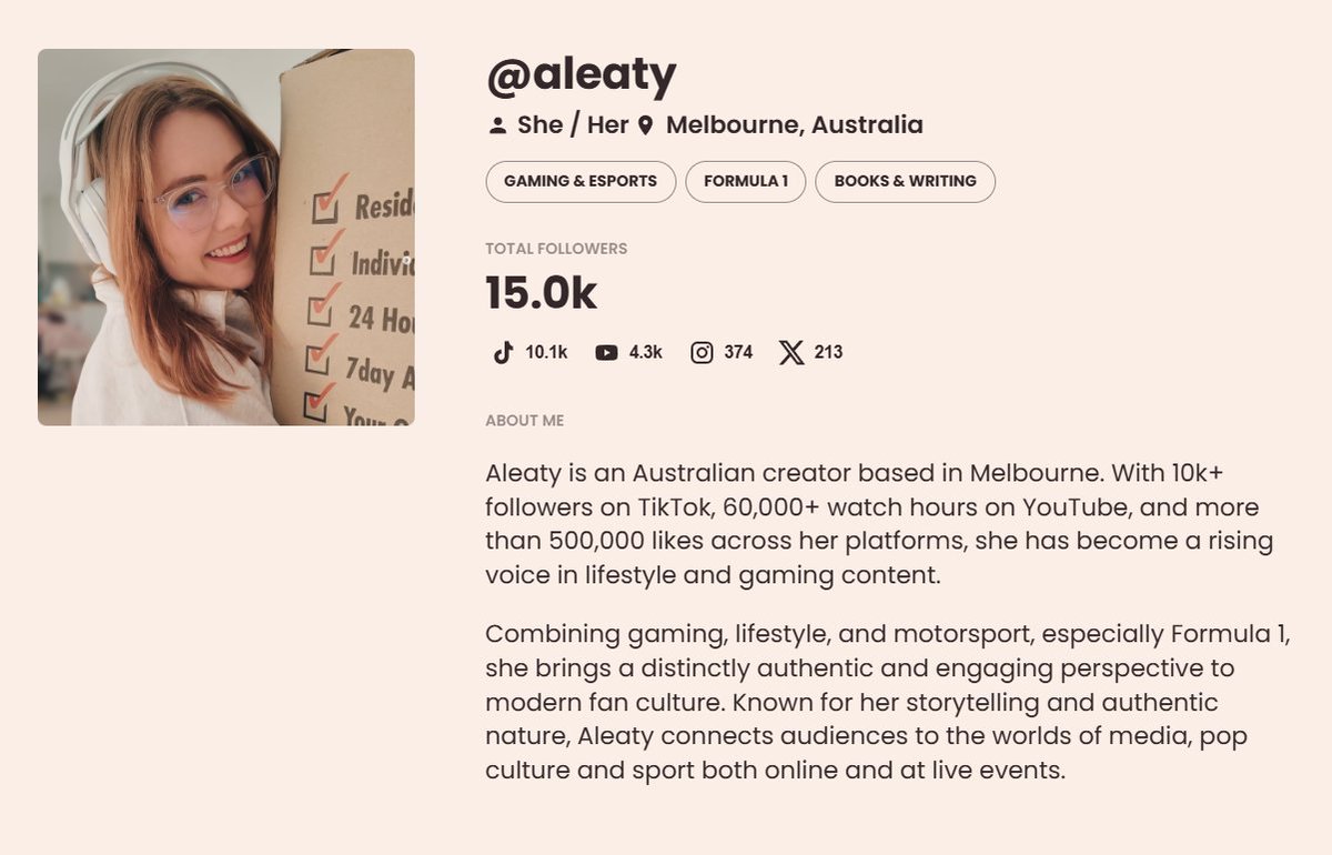 Alea_ty's tweet photo. Reminder to refresh your media kit, do your digital spring cleaning ✨ https://t.co/YbziDhnGAm