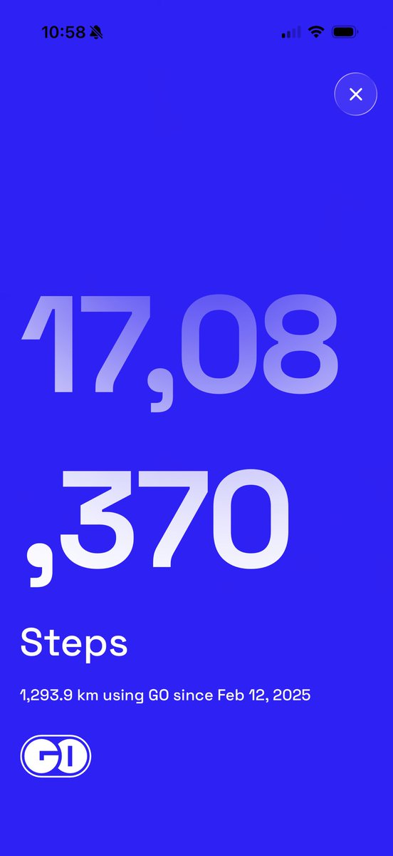align_all's tweet image. Okay, let’s do this. If your step count is higher than mine, share a screenshot in the comments and tag @goclub_app  First 3 (or 3 picked at random) win a 1 year subscription.