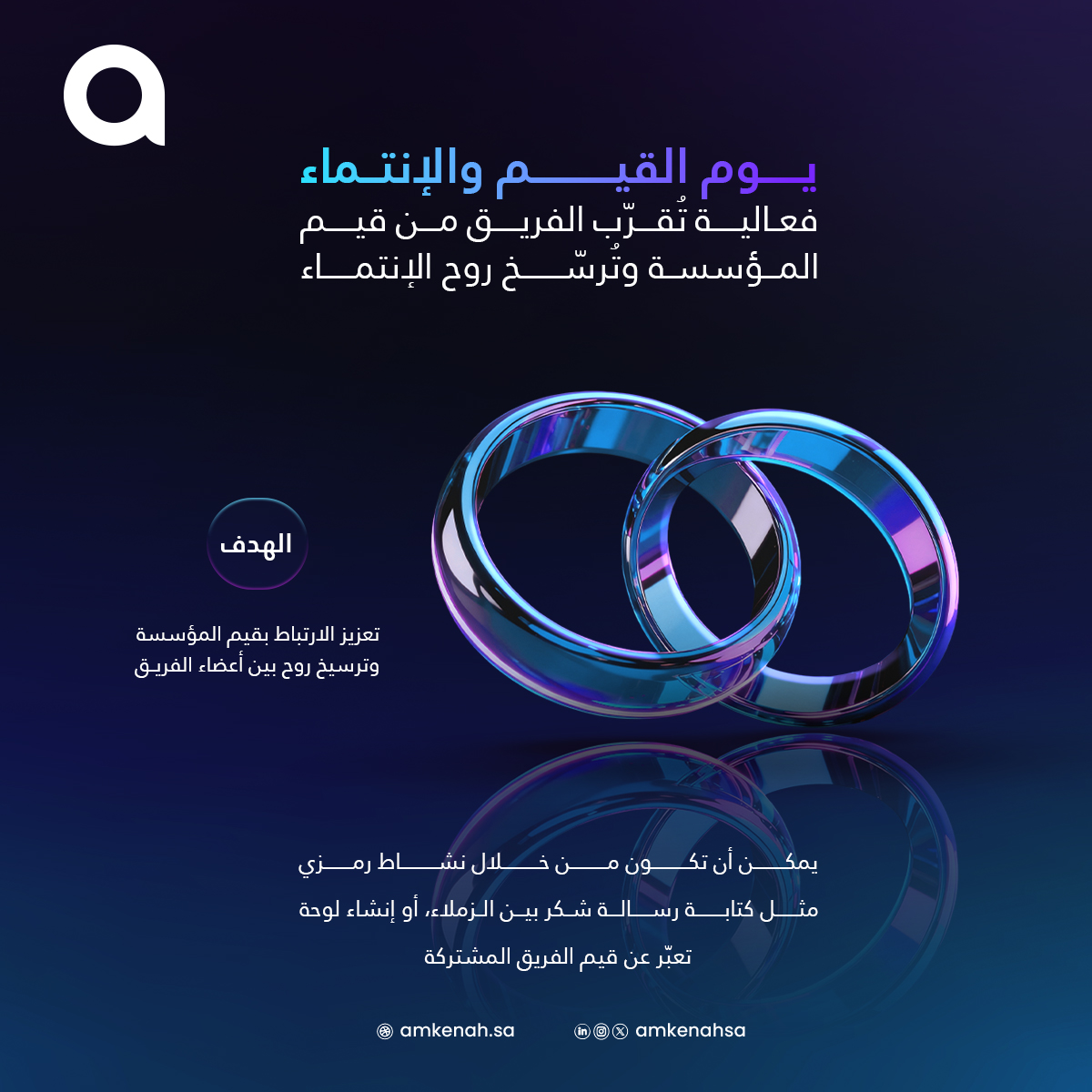 كل فريق ناجح وراءه تواصل قوي وثقة متبادلة 🤝
فعاليات بناء الفرق هي مساحة لصناعة هذا التوازن، تُقوّي العلاقات، وتخلق بيئة عمل إيجابية، وتُحفّز روح الفريق 💜
ابدأ ببناء فريقك بروح التعاون والإبداع مع #أمكنة✨
amkenah.sa
#روح_الفريق #فعاليات_المؤسسات #الاتصال_الداخلي