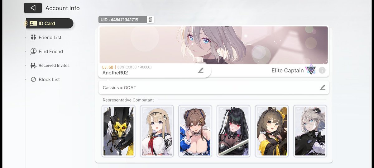 AnoTheR_GuyO2's tweet image. No idea what friends are for in CZN yet but... Feel free to add me!