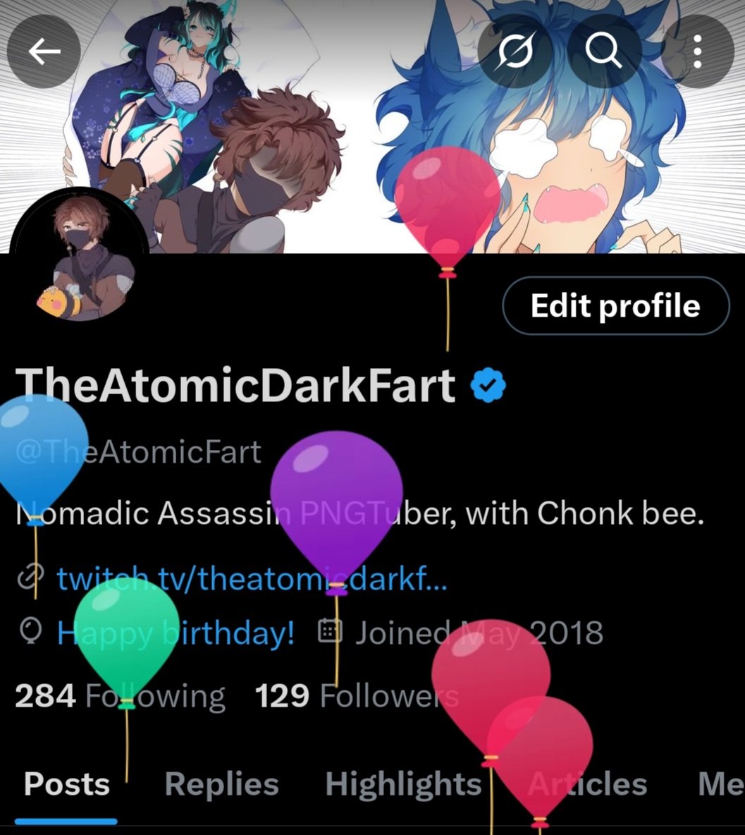Oh hey, balloons. Time to munch on some instant ramen.