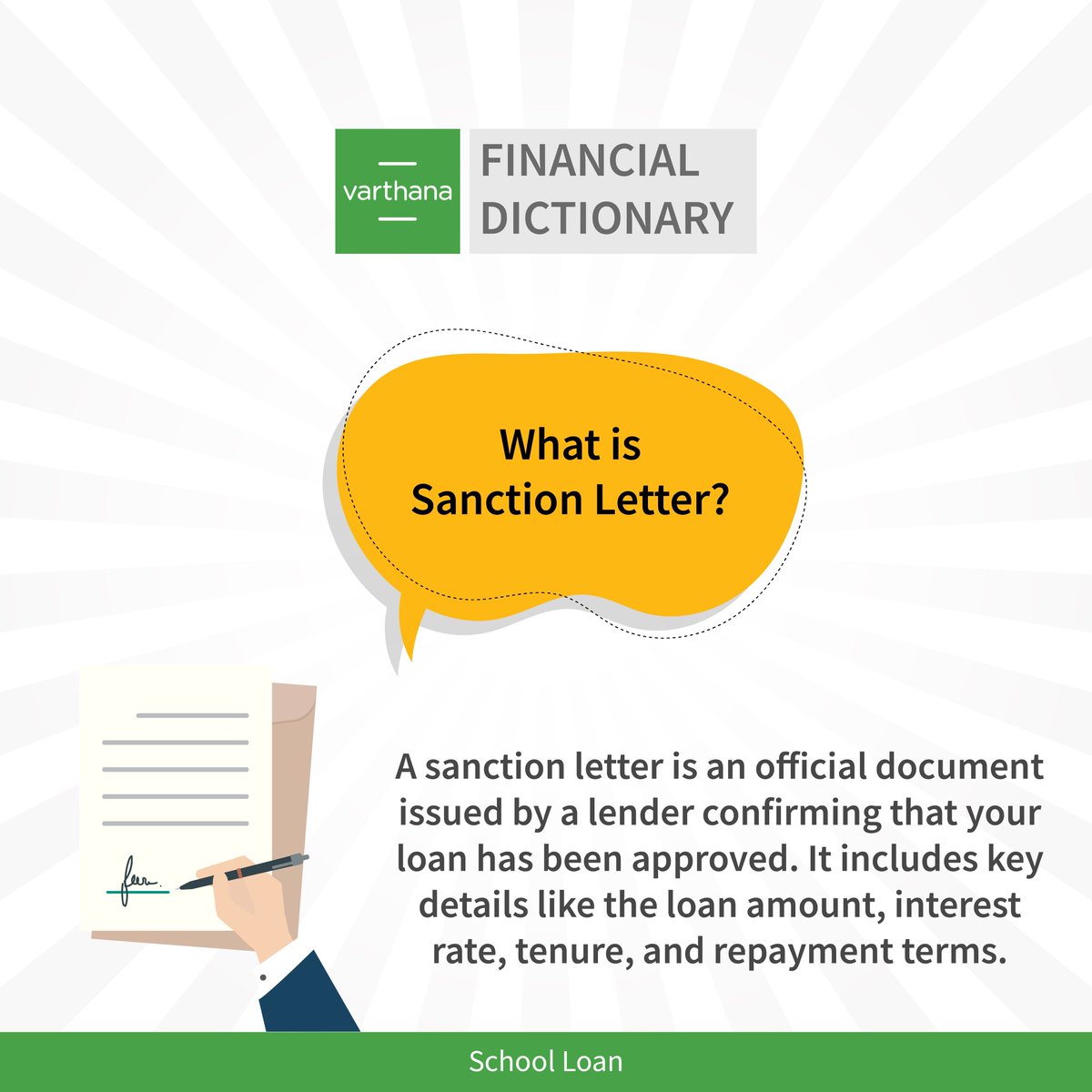 varthanaindia's tweet image. A sanction letter provides financial clarity and confidence, helping you plan your School’s growth smoothly while ensuring the right support for successful expansion.

#SanctionLetter #SchoolGrowth #SchoolDevelopment #AffordableEducation #FinancialPlanning #LoanSupport #Varthana
