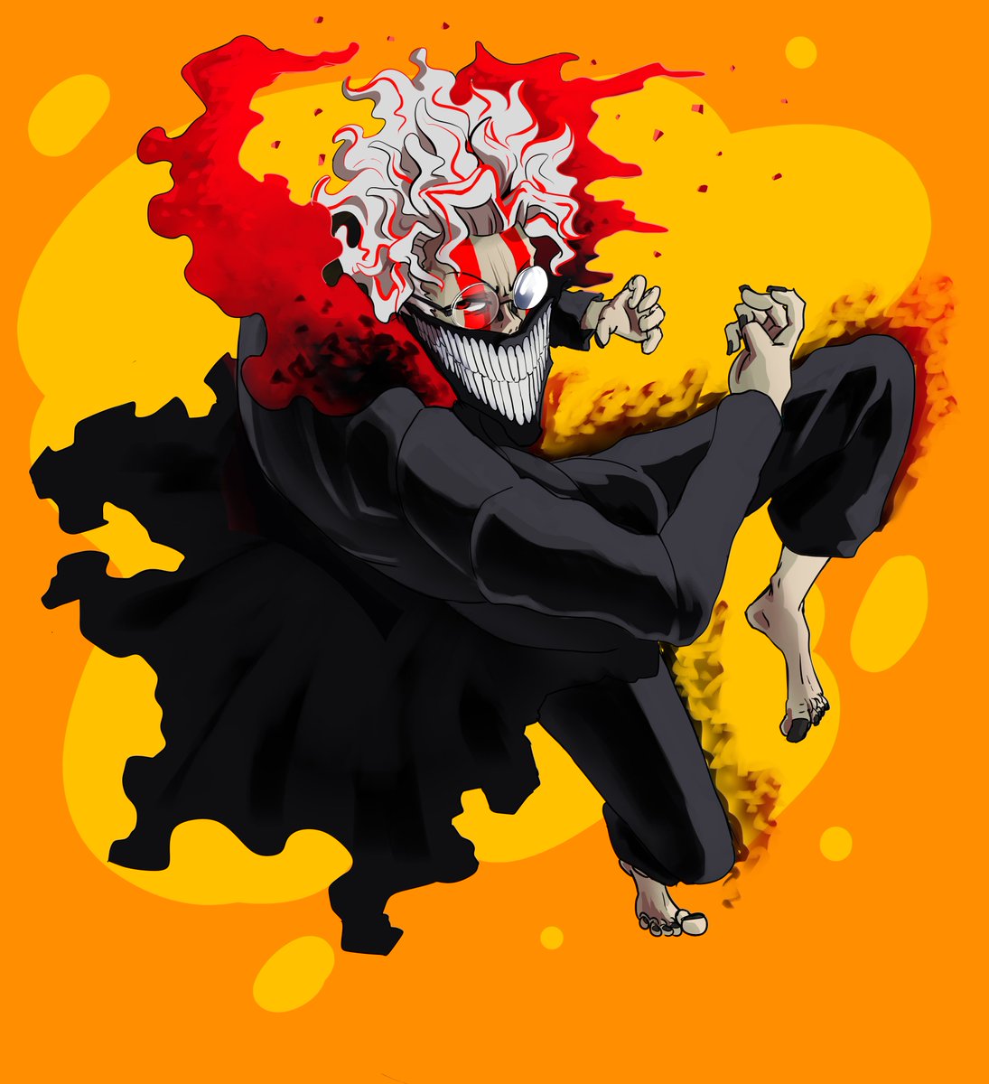 Geloudah's tweet photo. Okarun drawing #dandadan #anime #fanart #commissionsopen https://t.co/iTvTuKUVl3