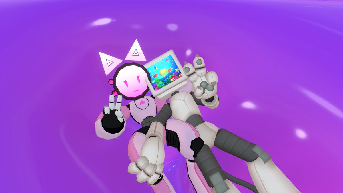 PuffieTuff's tweet image. I like robots a lot :3 #VRChat #robotoc