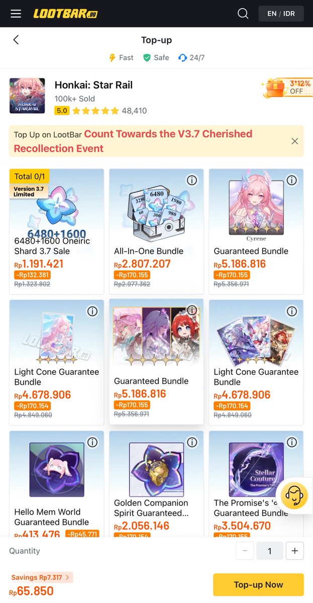 ceeshimi's tweet photo. 💎 u want to top up (hsr, zzz, lads, etc) but still saving ( ꩜ ᯅ ꩜;)⁭? i gotchu 😮‍💨
i have my own store at @Lootbar_gg with a bunch of discounts ദ്ദി(˵ •̀ ᴗ - ˵ ) ✧ and of course its trustable
 
💎 u can save up to 30% off if u buy it from my link! https://t.co/zY0lJzmIE3 https://t.co/CG2tpdJ8th