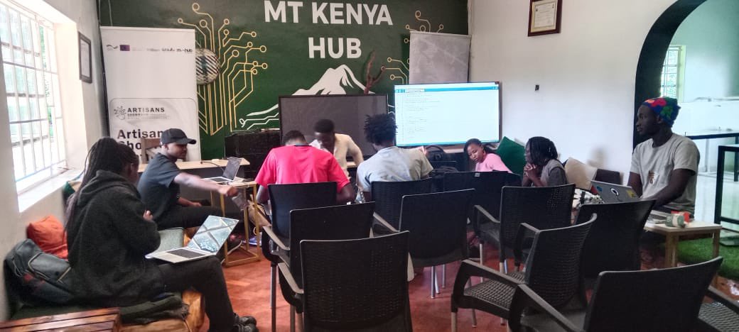 Our IoT training sessions are in full swing every weekend at #MtKenyaHub! 

Pictured is the session we held this past weekend where we helped build capacity with innovators in practical skills to create solutions. Come one, come all 🚀

📍Mt Kenya Hub Campus, Ring Road Nyeri