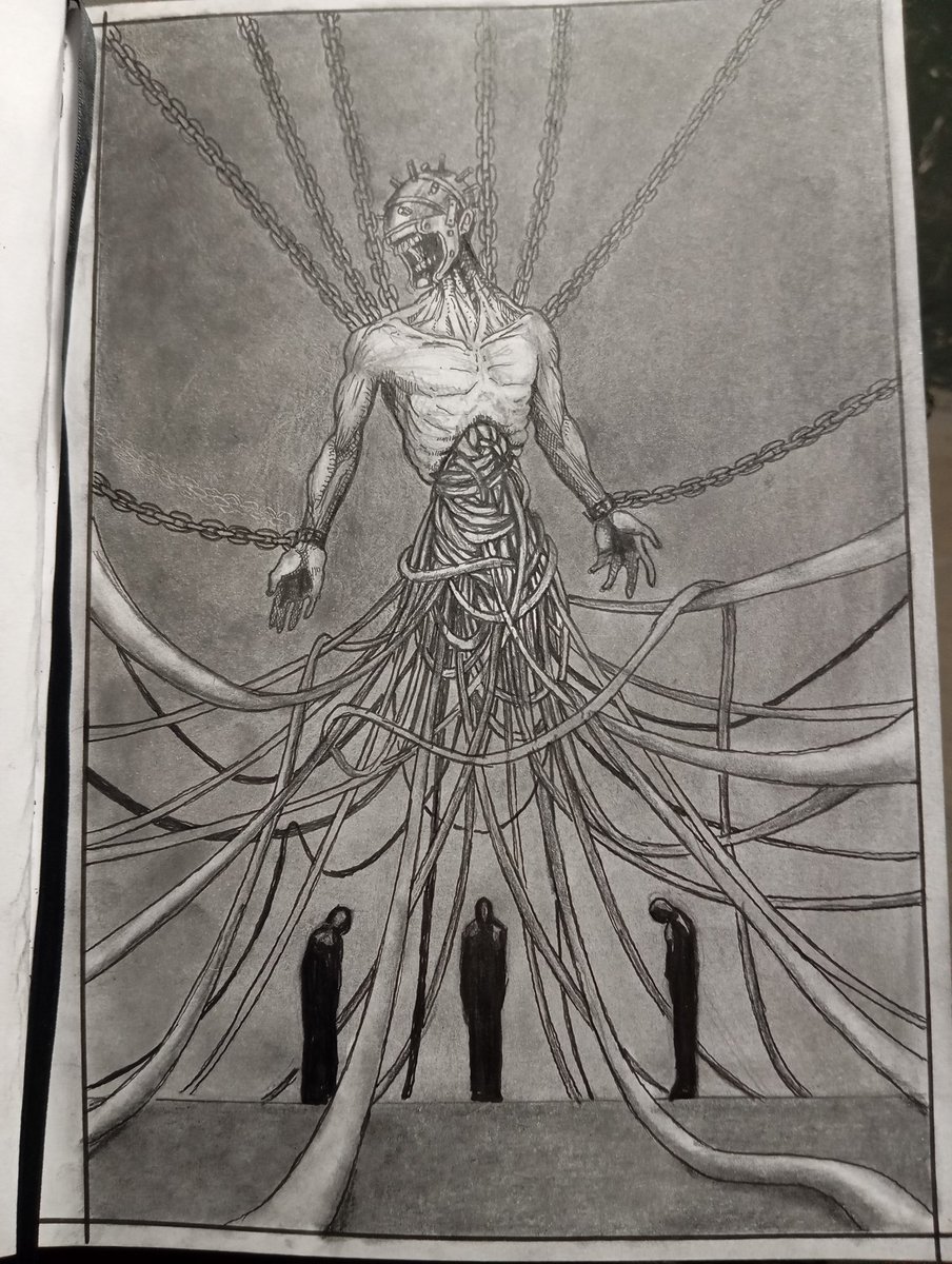 jahvi15's tweet image. Rapidín...
#Sketching #dibujo #HorrorArt