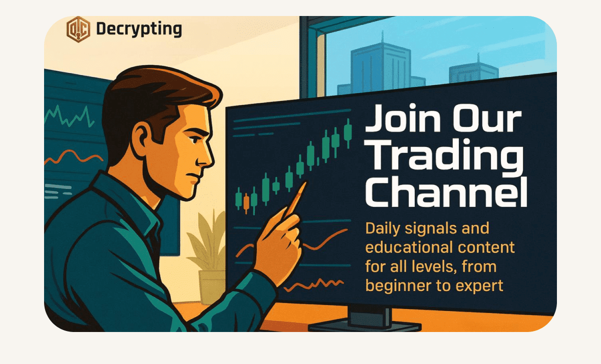 You can track more of our watchlists inside the private Decrypting trading group.

Members get access to structured market setups, early trend rotations, and daily signal updates built for active traders.

Join here: decrypting.xyz/signup