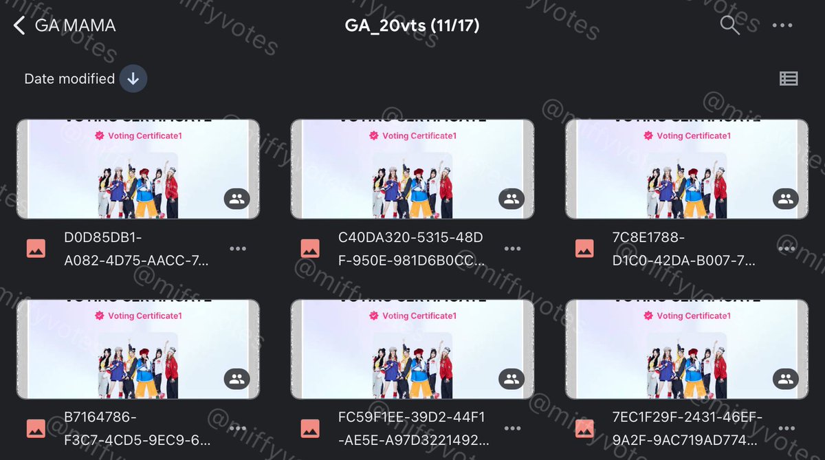 miffyvotes's tweet image. Votes proofs for giveaway 🧩 
MAMA | OLIVE YOUNG K-BEAUTY ARTIST

🎟 20 votes for #BABYMONSTER 

🔗 drive.google.com/drive/folders/…

Congratulation! and thank you all for joining! 💕