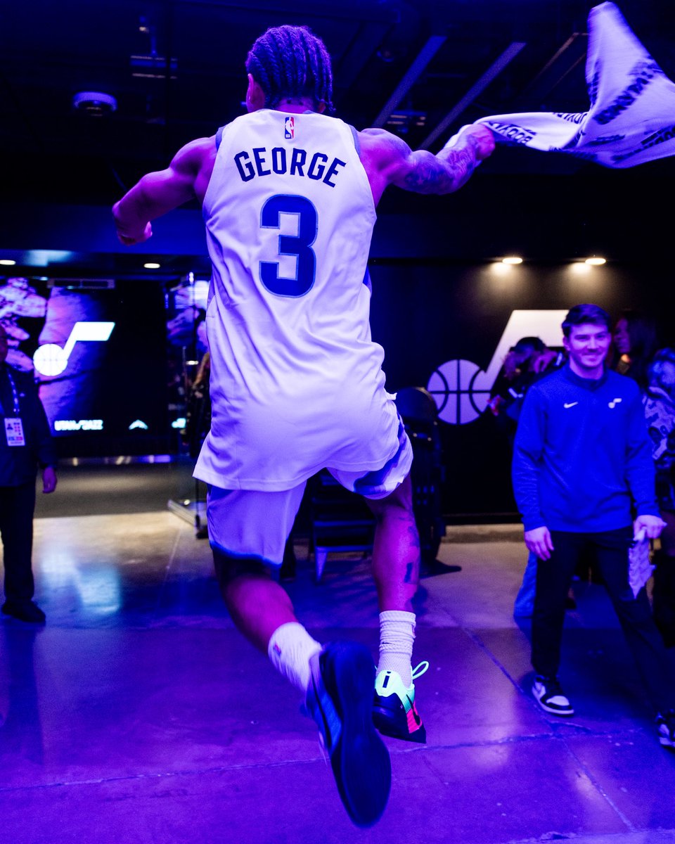 utahjazz's tweet image. nothing puts a pep in your step quite like a double OT win 😊

#TakeNote