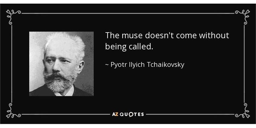 Don't refuse the muse...