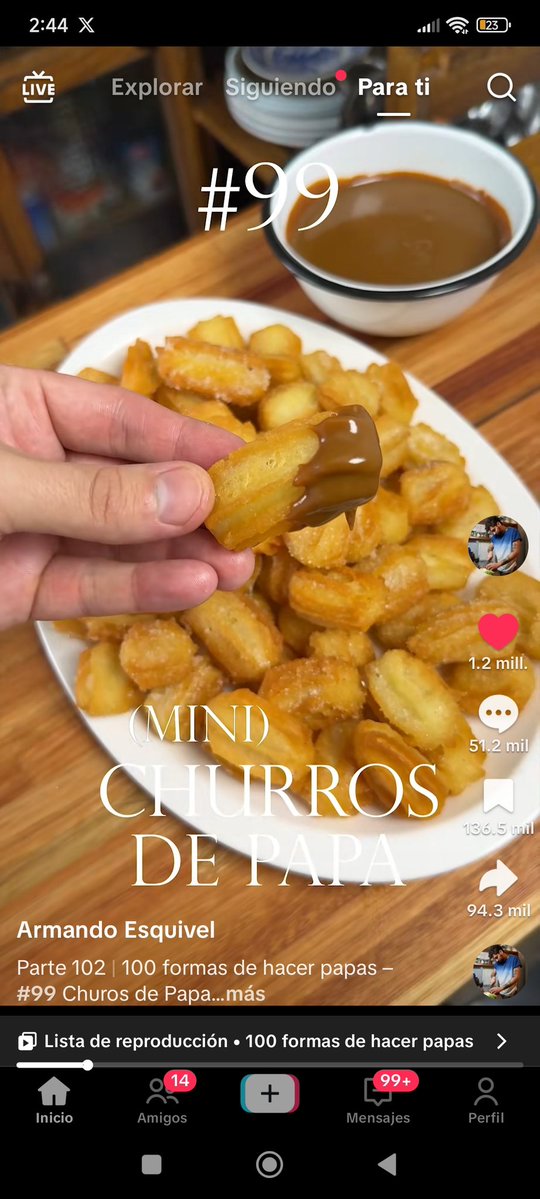 A 100 formas de hacer papas le queda una receta momento histórico hay que dejar una huella antes del final