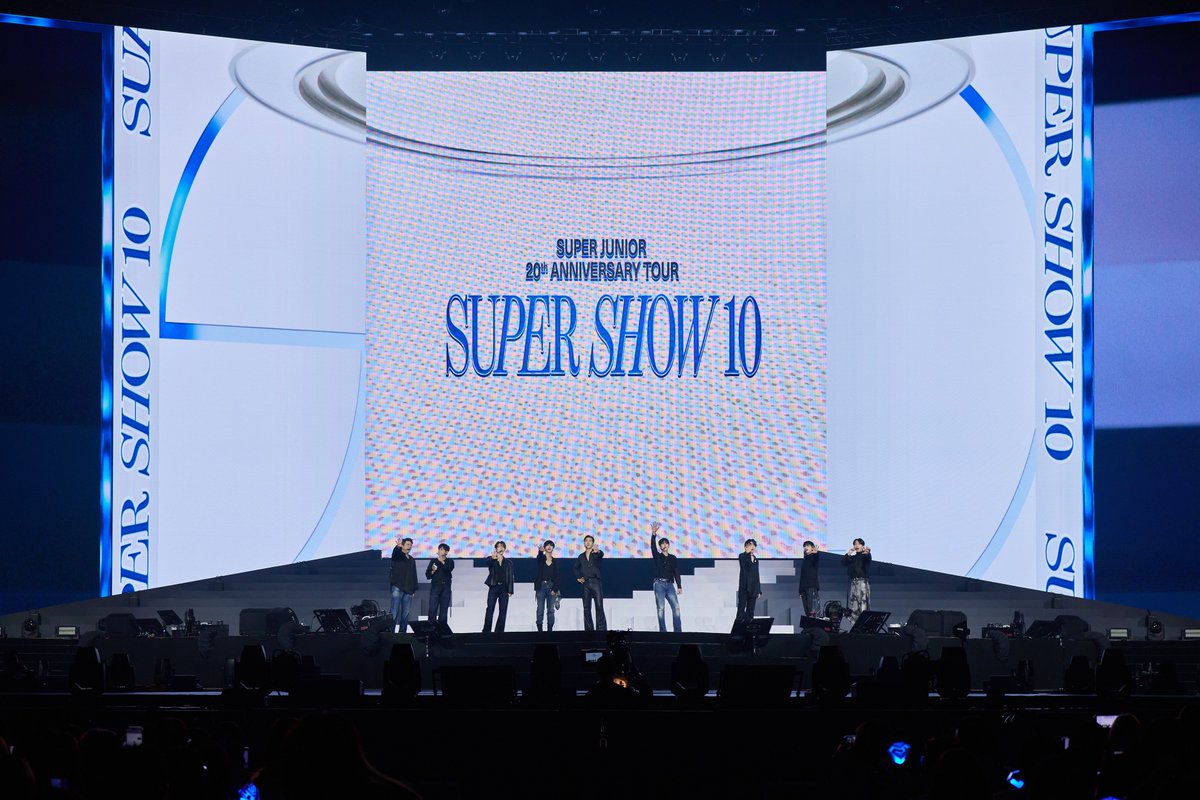 .<a href="/SJofficial/">SUPER JUNIOR</a> made history as the first foreign group to perform at Taipei Dome during its 20th-anniversary world tour, "SUPER SHOW 10," held Nov. 14–16. Over three days, the group garnered around 90,000 #ELFs, delivering a 3.5-hour set that included hits such as “Sorry Sorry,”