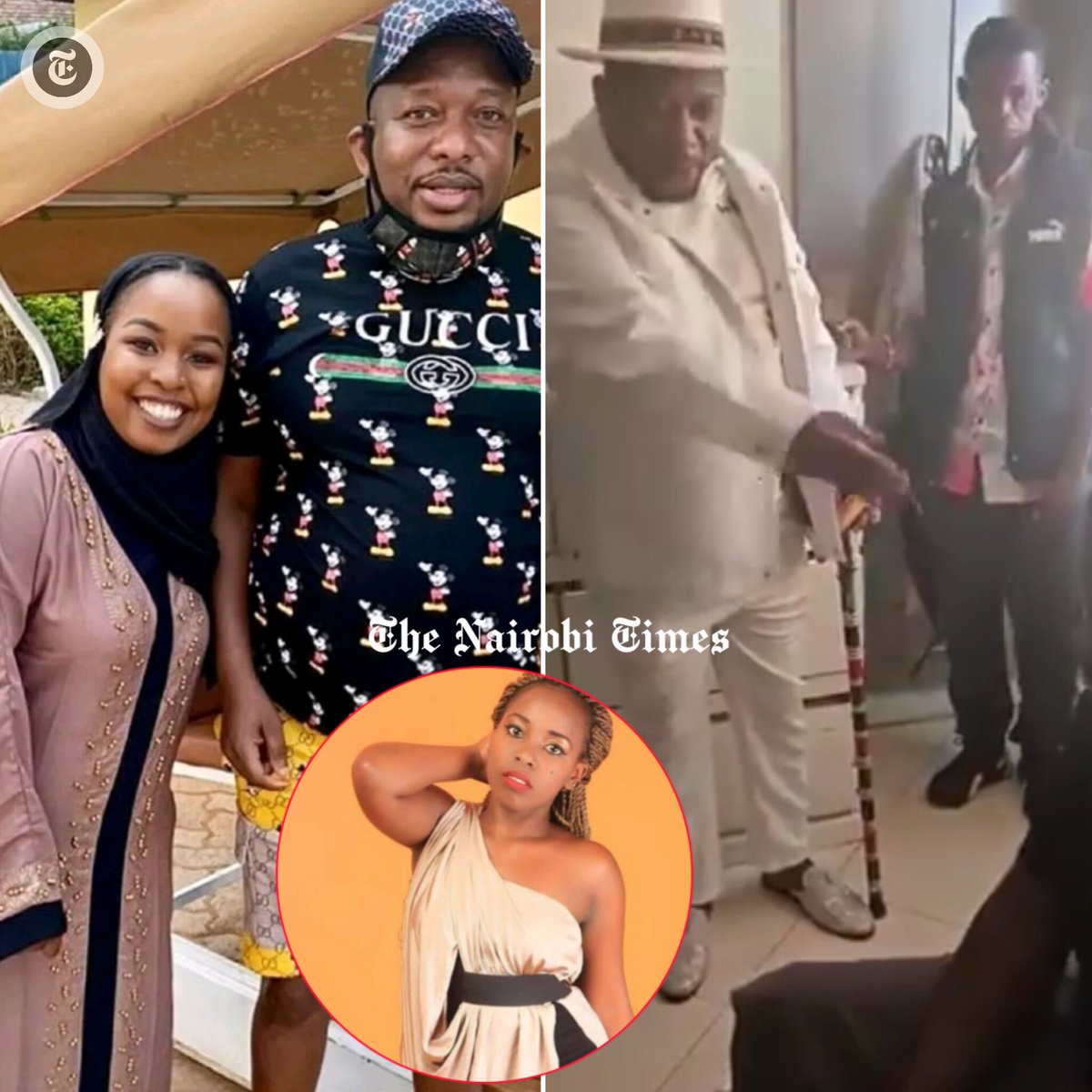 Mike Sonko’s daughter Saumu Mbuvi reportedly assaulted in domestic altercation with husband.
WATCH 👇