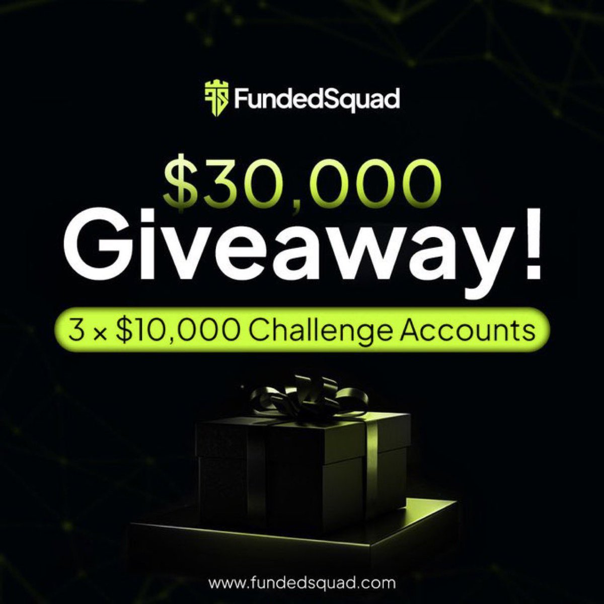 🚨 GIVEAWAY ALERT 🚨 

Rules: 🎁
⭐ Follow <a href="/Tradersdorm1/">𝓣𝓡𝓐𝓓𝓔𝓡𝓢𝓓𝓞𝓡𝓜</a> <a href="/fundedsquad/">FundedSquad</a> <a href="/Fadel_FST/">Fadel</a>  <a href="/ajwadthefalcon/">Ajwad Saleem</a> 

⭐ Join Discord: discord.gg/C6znjHZzXg

⭐you most turn on my notifications (  drop screenshot in the comments section 🔔) 

✨ Tag 4 Traders.
✨ Engage with FundedSquad Pinned