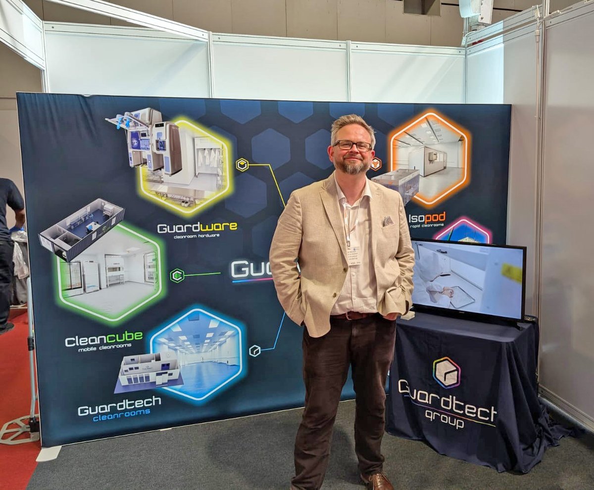 GuardtechClean's tweet image. Are you at Medica 2025 in Dusseldorf today?

🇩🇪🇩🇪🇩🇪🇩🇪

Then make sure stop by Hall 16 – J17-6

The Guardtech Commercial Team are ready and waiting to discuss your cleanroom needs!

#medica #medica2025 #medicadusseldorf 

#guardtechroup ⬡⬢⬡⬢⬡⬢