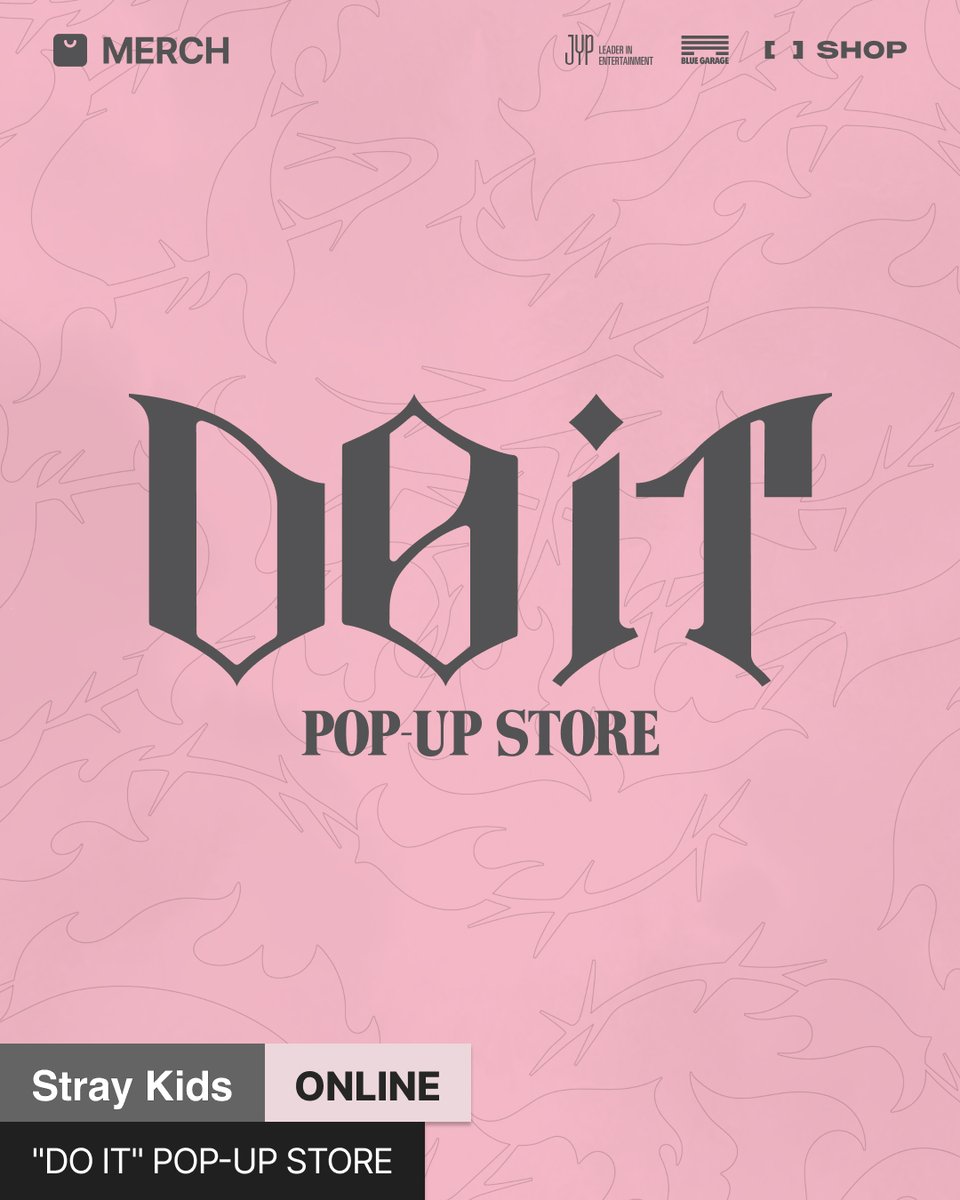 the_FANSSHOP's tweet image. Stray Kids(스트레이 키즈) &quot;DO IT&quot; POP-UP STORE
OFFICIAL MERCH ONLINE SALES

☁️COMING SOON☁️

📅Sales Period
Week 1 | 25.11.22 SAT 11:00 - 11.28 FRI 20:00 (KST)
Week 2 | 25.11.29 SAT 11:00 - 12.06 SAT 20:00 (KST)

🌐FANS SHOP

#StrayKids #스트레이키즈
#Do_It
#신선놀음 #DIVINE…