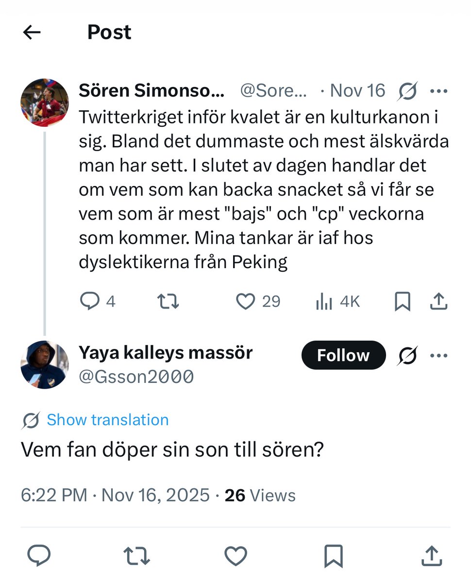 Tänk att kvalet presterar mer underhållning än hela allsvenska säsongen. Och då har den första matchen inte ens blåsts igång.