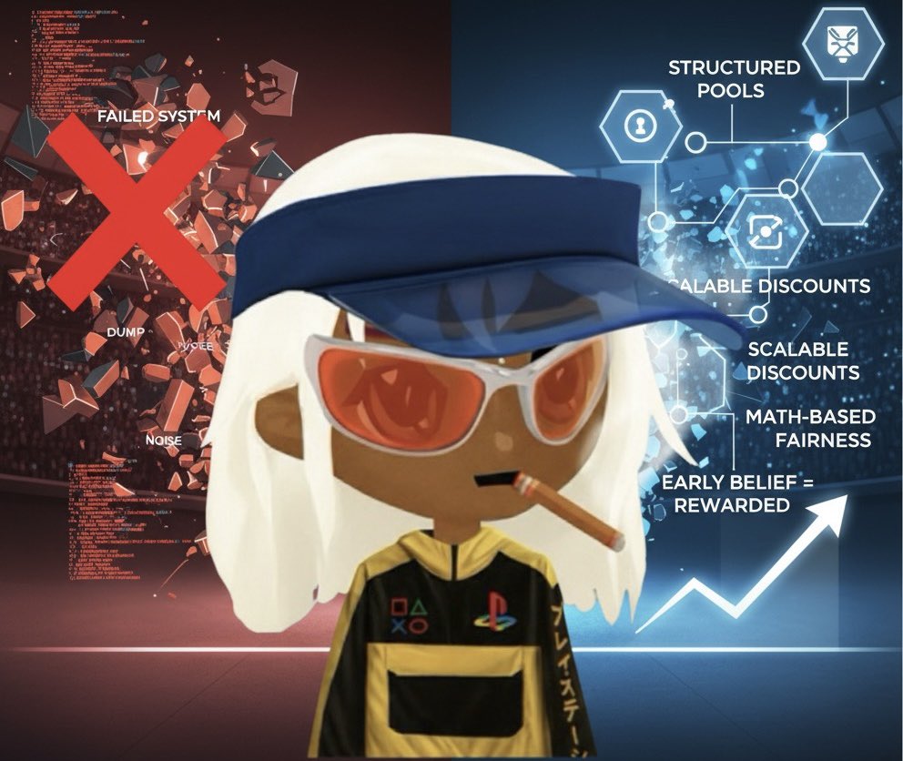 skullrichy's tweet image. I analyzed 50+ crypto launches this year… 90% failed for the same reason.”

Every failed project isn’t just numbers on a sheet.
It’s a community that trusted… a system that promised fairness… and then collapsed.

Launchpads were supposed to give everyone a fair shot.
But most…