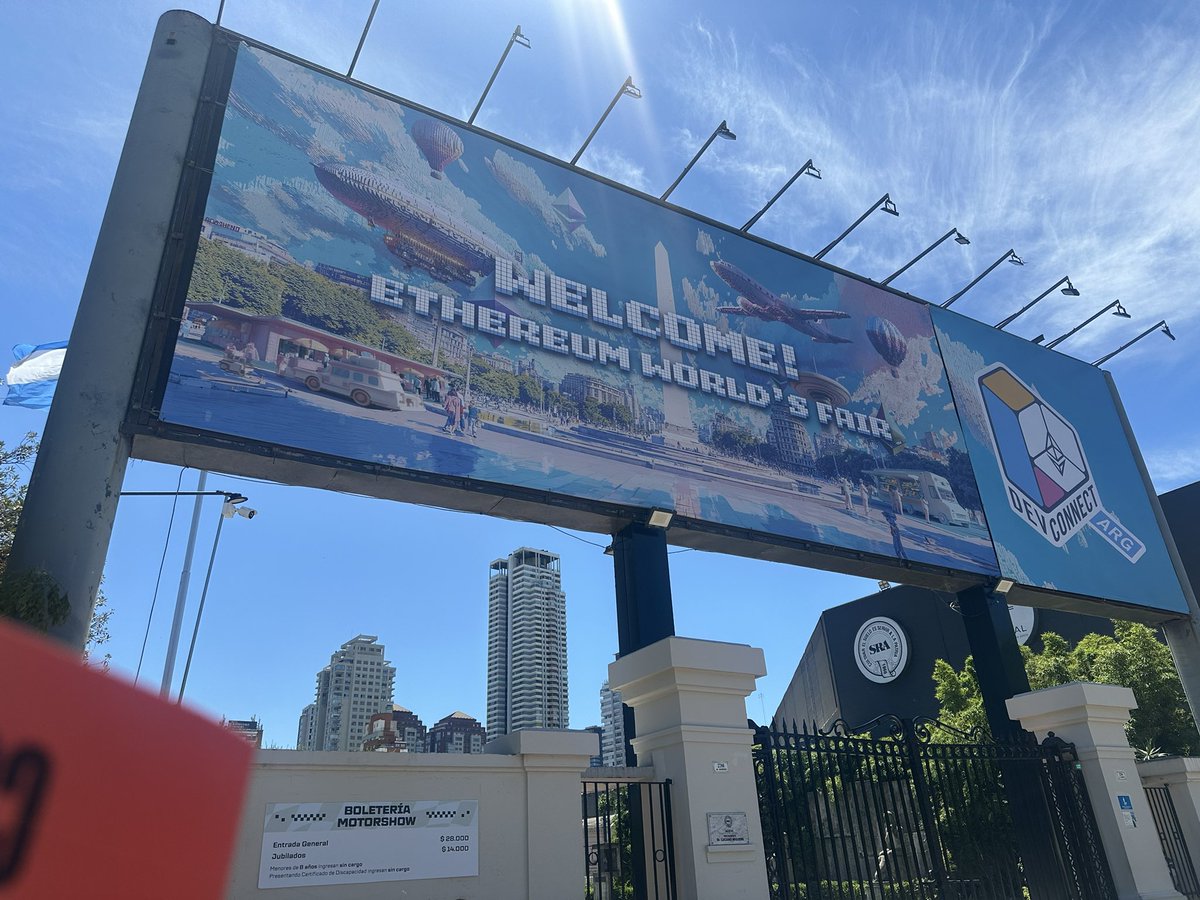 Happy <a href="/EFDevcon/">Devconnect ARG - the first Ethereum World’s Fair</a> day/week

I am at registration and we are ready

💙