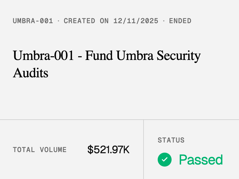 Umbra Privacy tweet media