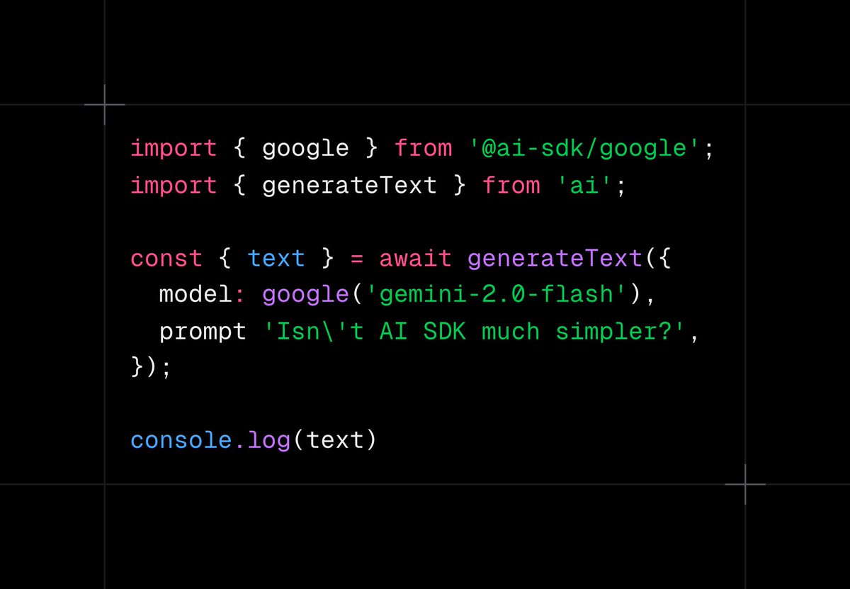 letstri's tweet image. Someone show @aisdk to the guys at Google