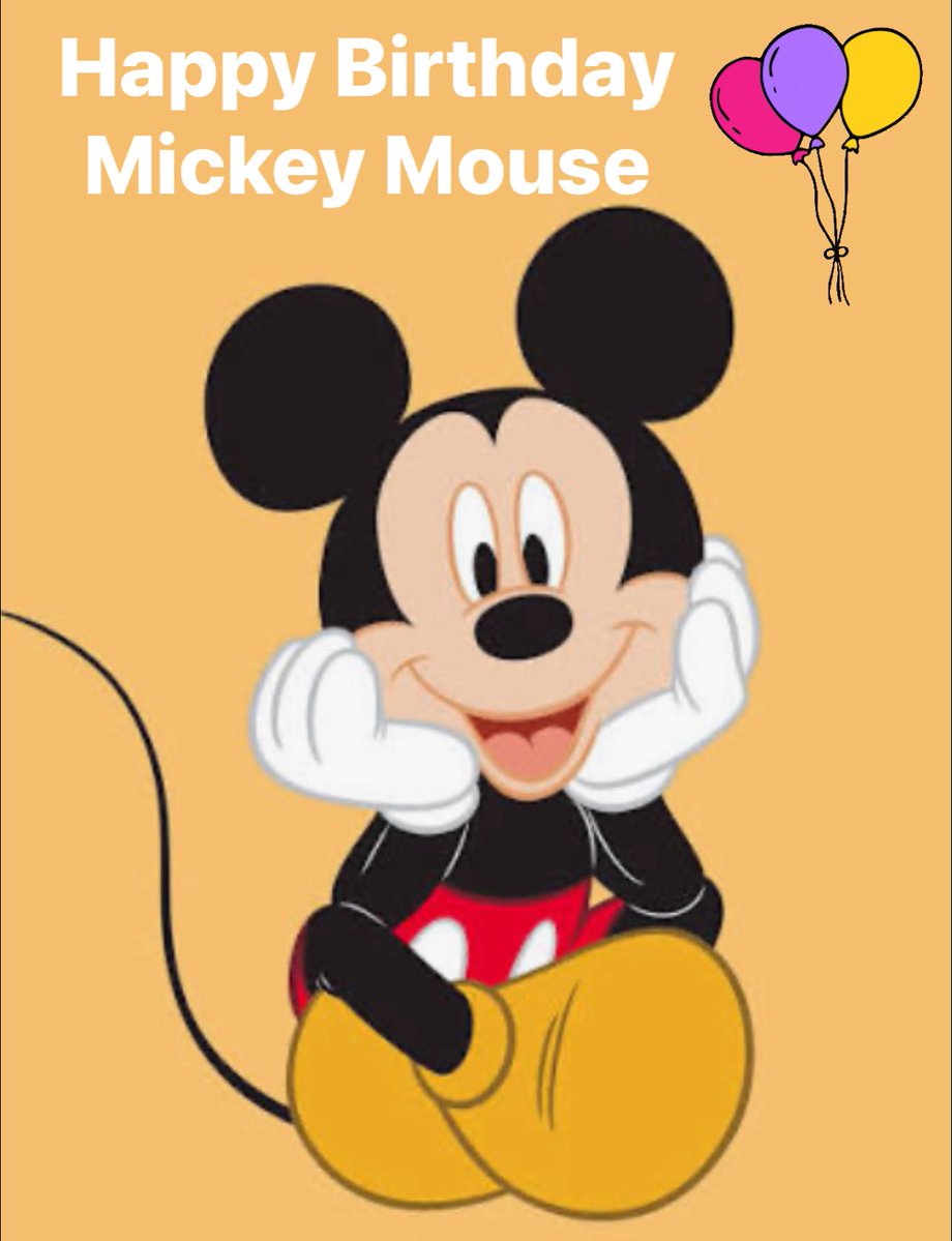 DeniseStaceyUSA's tweet image. Wish Mickey Mouse a Happy Birthday! Use #MickeyMouseBirthday to share on social media.

#KeepHashtagging

#Birthday

#BirthdayVibes

#BirthdayCelebration 

#Monday

#MondayThoughts

#MondayMotivation

#MondayVibes