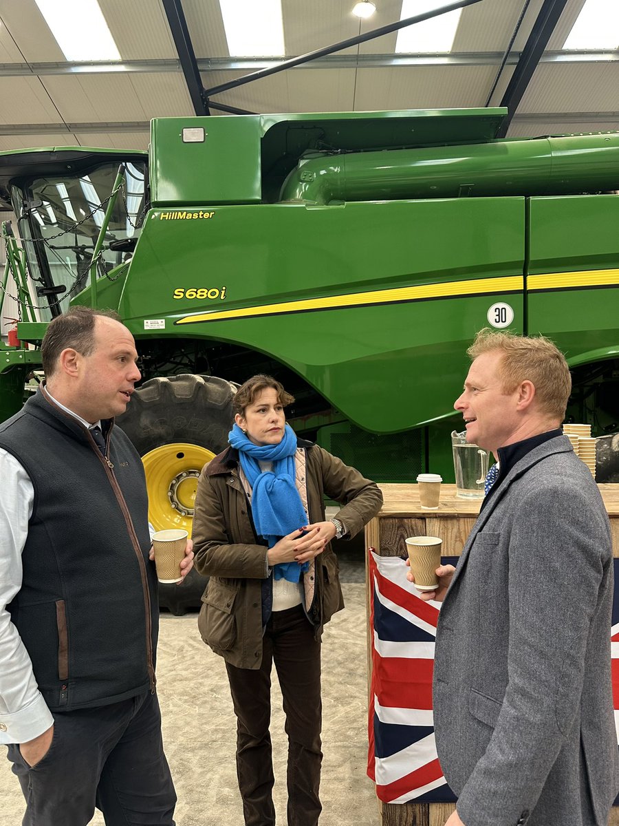 We are in a food and farming emergency‼️

My team and I are here, at the Conservatives’ Food &amp; Farming Emergency Summit, ready to listen and work through urgent, practical action points with those who plant, harvest, catch and supply our food.