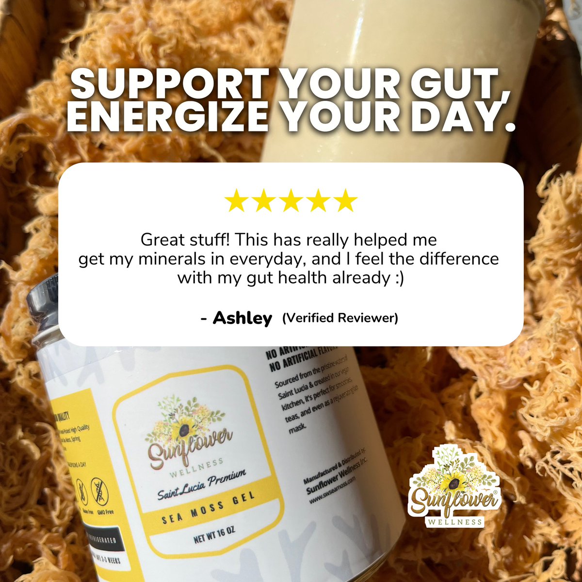 SWSeamoss's tweet image. Your gut doesn’t lie.
When it gets real minerals, you feel it.
Sea moss gel — Buy 2, get 1 FREE.

sunflowerwellnessllc.com/collections/se…

#SeaMoss #DailyWellness