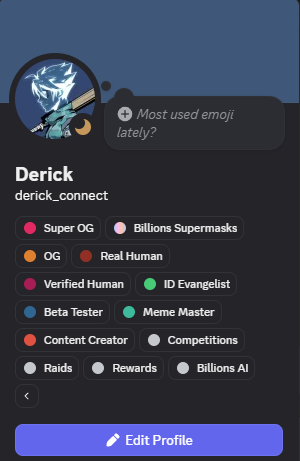 daisylusalita's tweet image. Started as a ghost, ended up a Real Human. Mobile-first check on @billions_ntwk, then scouting, amplifying, inviting power climbed, yaps stacked, Super OG unlocked. Decentralized identity that actually feels lived-in #DeID #onchain. Who’s grinding for that next role?