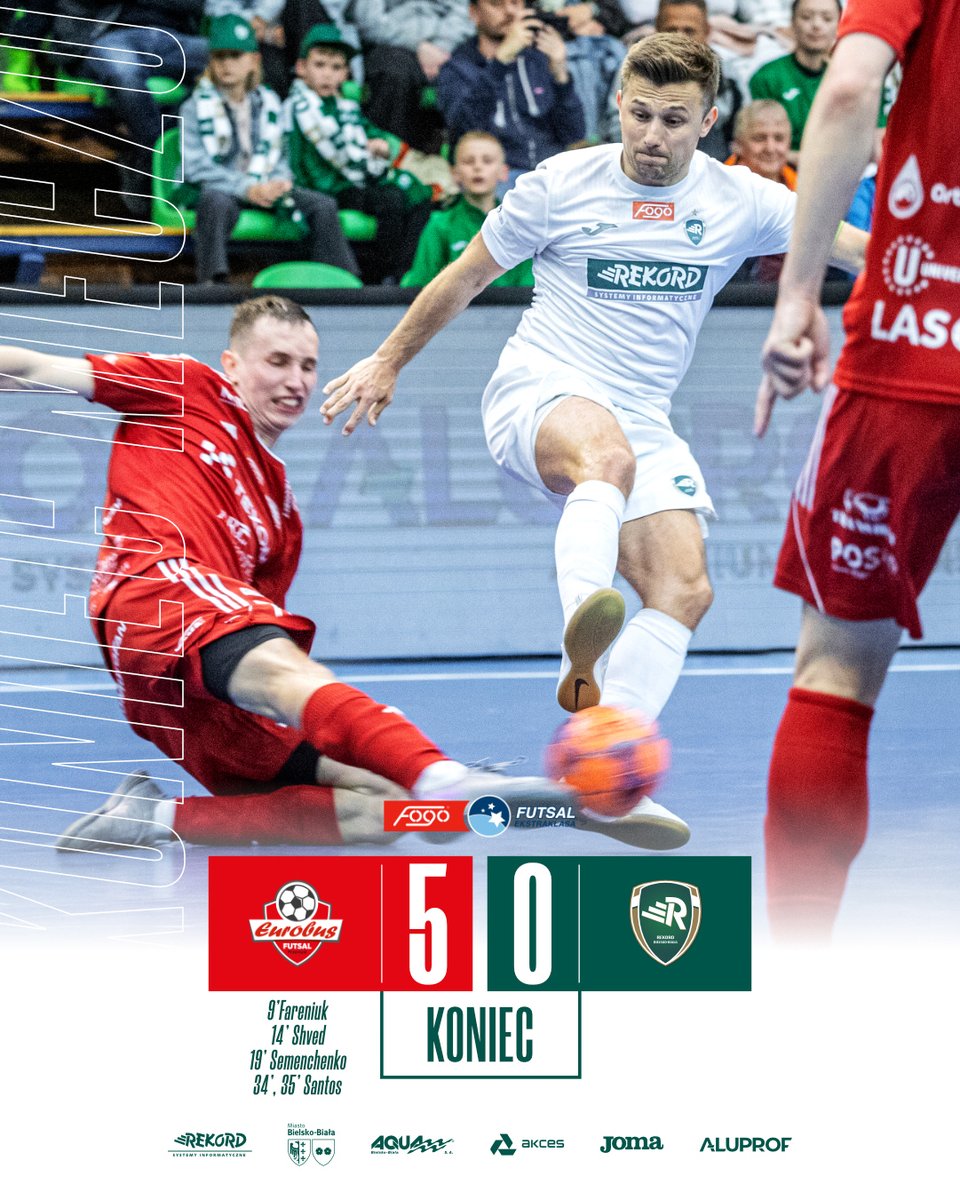 🏁 | W meczu 12. kolejki <a href="/FutsalEkstra/">FOGO Futsal Ekstraklasa</a> przegrywamy w Przemyślu. 

🔗 Więcej o meczu: tiny.pl/04zw_w7f