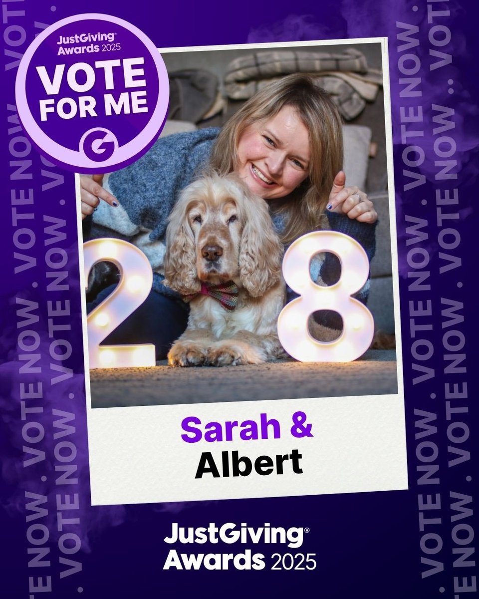 After receiving the news, Sarah said: "I feel very humbled and overwhelmed so I would like to say a huge thank you to everyone who voted and support both of us. 

"This award absolutely means the world to us, and hopefully this will raise even more awareness of Hearing Dogs."