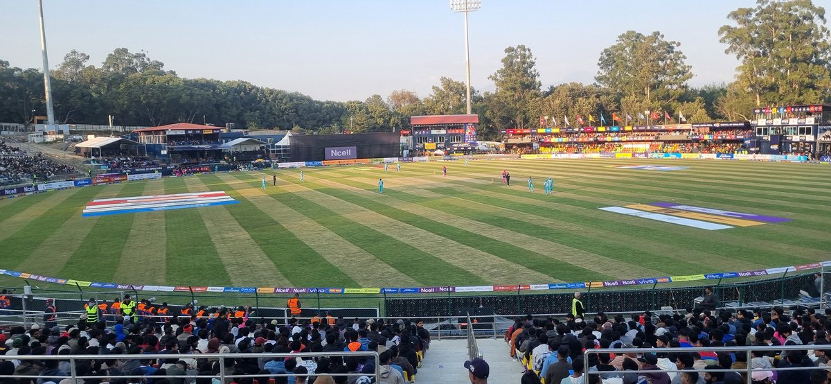 NEPAL PREMIER LEAGUE 🔥 

 My first experience of cricket outside India.