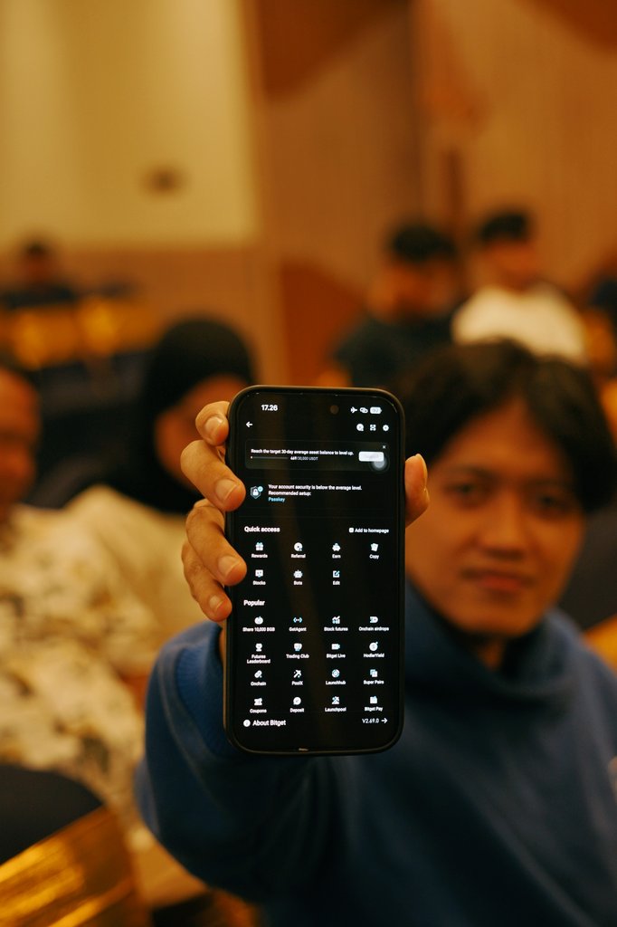 Moving_03's tweet image. Bitget Connect Yogyakarta 

From presentation sessions to community approaches.Bitgetizen Yogyakarta gather, connect, create many new ideas.

✅251 Registrant
✅120 Partisipants
✅Great Experience 

@BitgetID
@bitget
#EventWithBitget