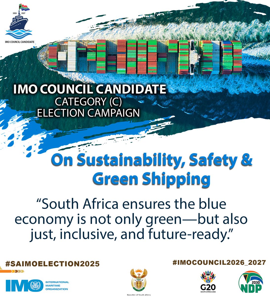 Dotransport's tweet image. IMO COUNCIL CANDIDATE CATEGORY C ELECTION CAMPAIGN 

#SAIMOELECTION2025

@DIRCO_ZA 
@GovernmentZA 
@MkhulekoHlengwa