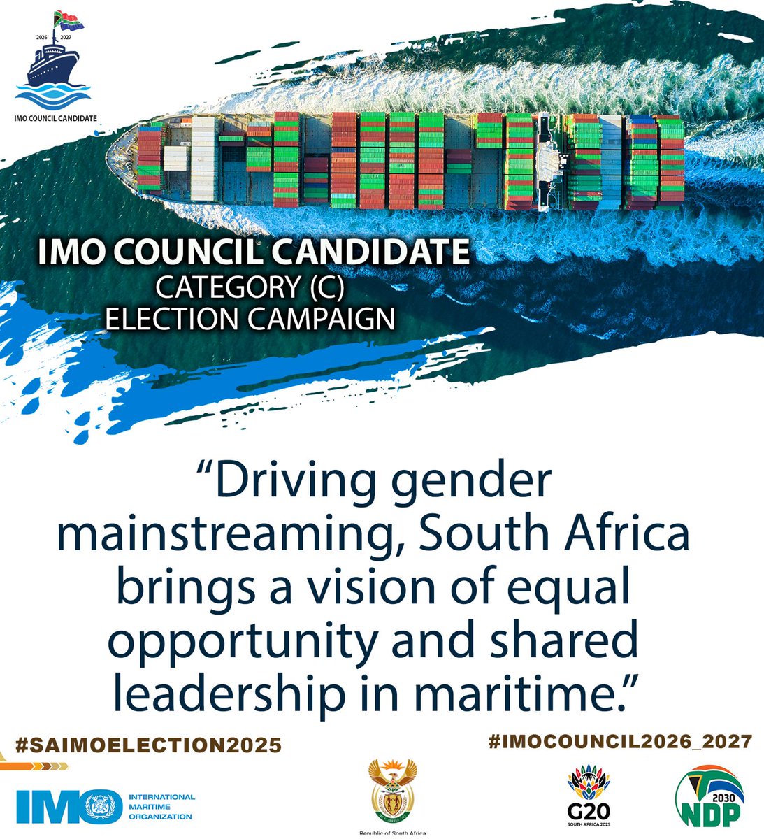 Dotransport's tweet image. IMO COUNCIL CANDIDATE CATEGORY C ELECTION CAMPAIGN 

#SAIMOELECTION2025

@DIRCO_ZA 
@GovernmentZA 
@MkhulekoHlengwa
