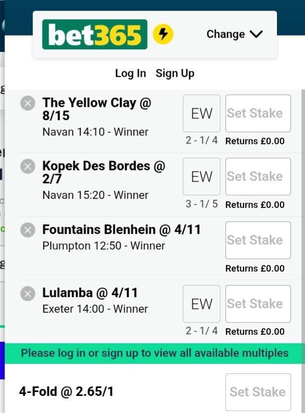 5/2 muggy acca anyone Free Telegram Channel: t.me/racingsyndi