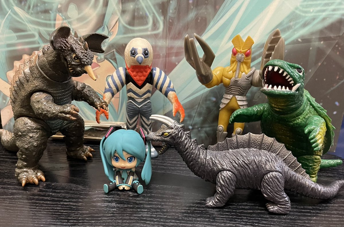 日東/河田のギャオスを持っていたのでガメラと対決させました 昨日