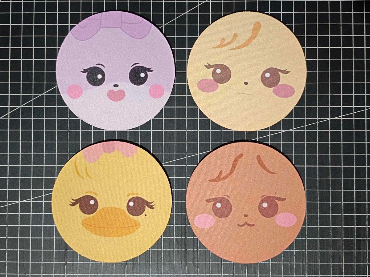 blink032523's tweet image. Sample coaster for freebies! Soafer cuuuute🥹🥹