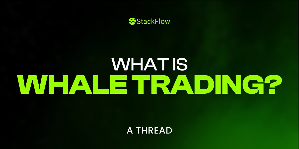 stackflowBTC's tweet image. 🧵 1/ What is Whale Trading?
Ever heard the term &quot;Whale&quot; in crypto or trading circles? 🐋
Let’s break down what it means and why it&apos;s a big deal. 👇
#WhaleTrading #Crypto101 #Stack
