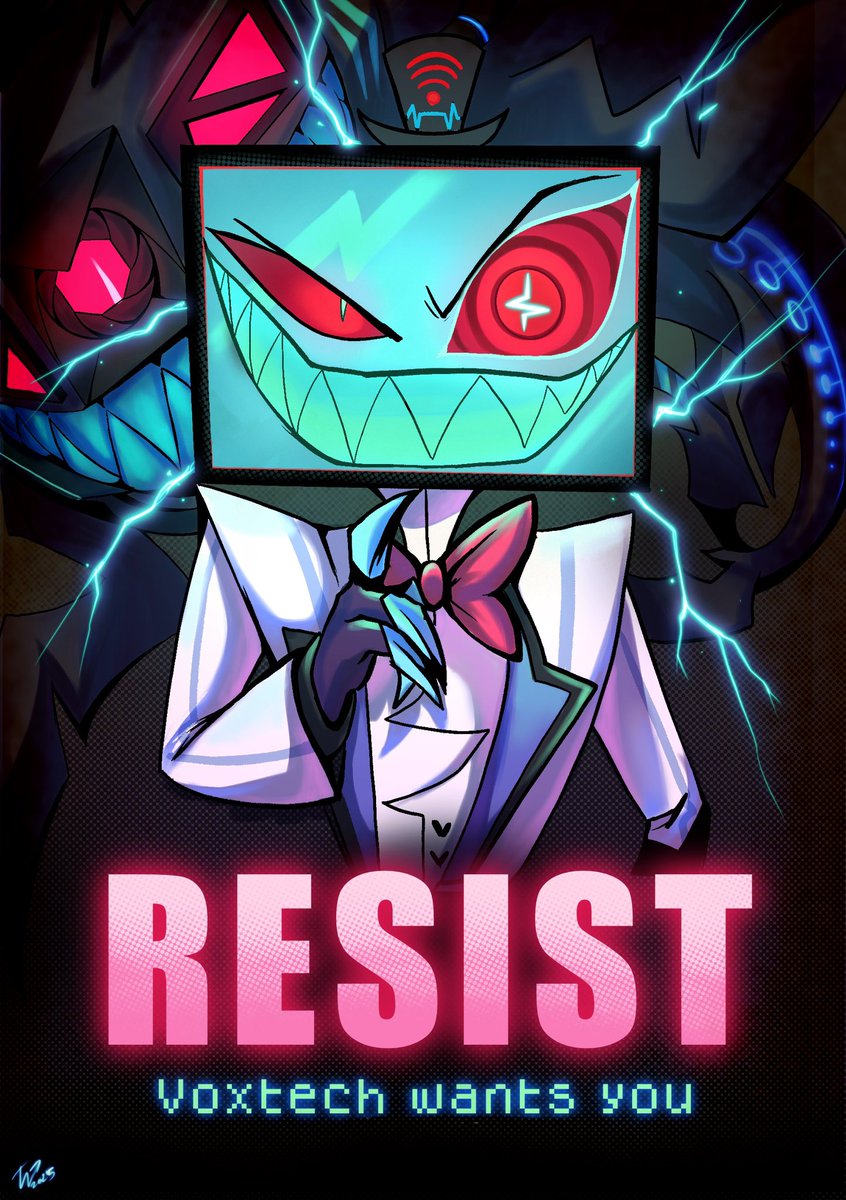 Whatever this nasty box wants…he missed this propaganda.
#HazbinHotel