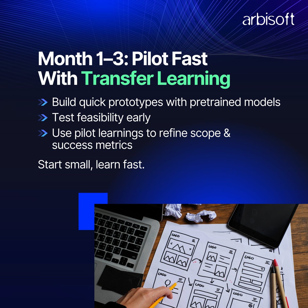 arbisoft's tweet image. Ever jumped straight into deep learning for a small problem? 🤯
Save your resources; map your project against a proven roadmap first!

Read the full blog to see how prototypes turn into real business wins: tinyurl.com/ywn24s7d

#AI #DeepLearning #ArbisoftBlogs #MachineLearning