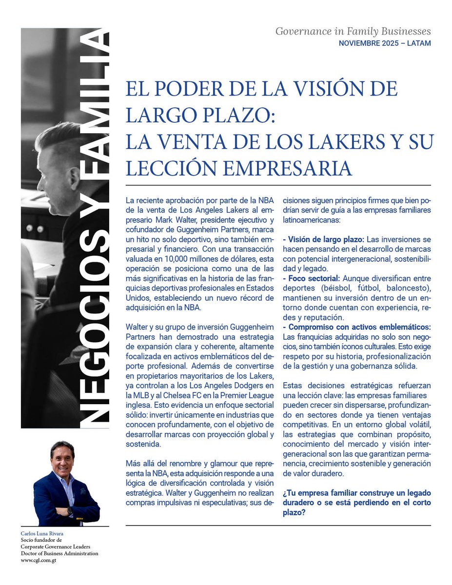 #empresasfamiliares #gobiernocorporativo #investments