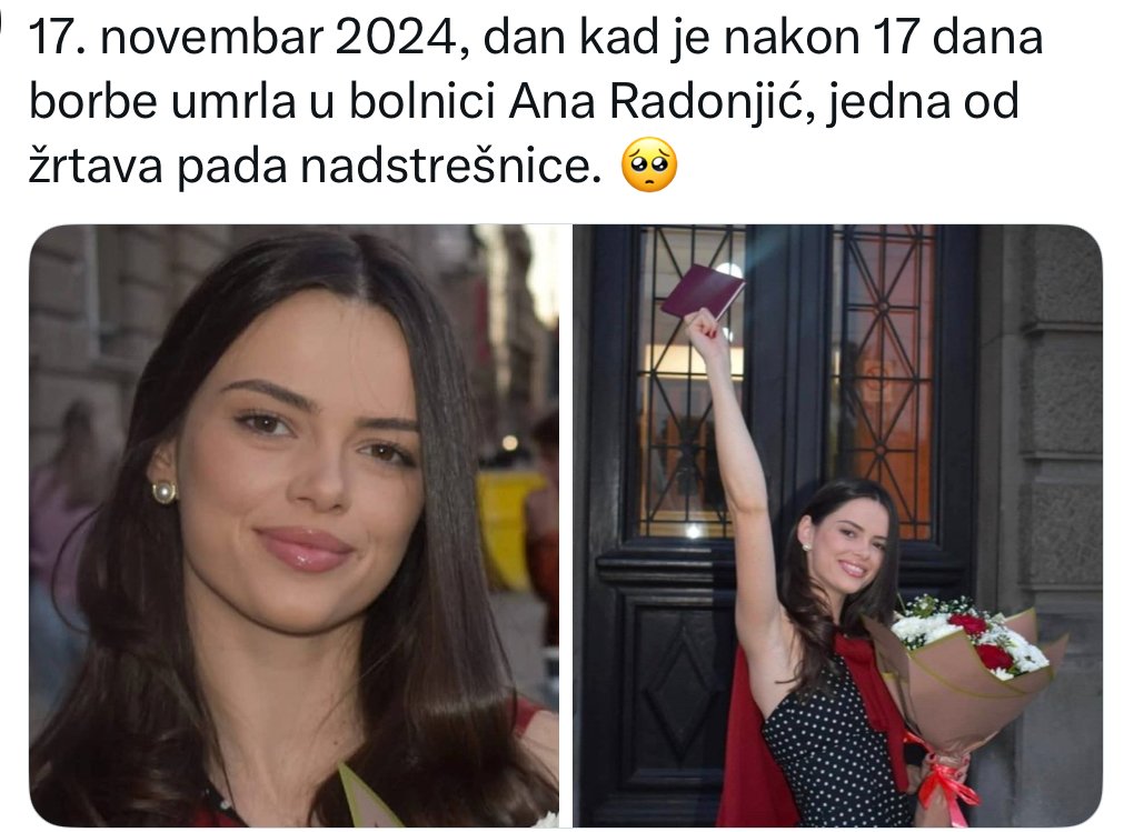 Bila je tako lepa...mlada, srećna...Ana Radonjić      In memoriam💔