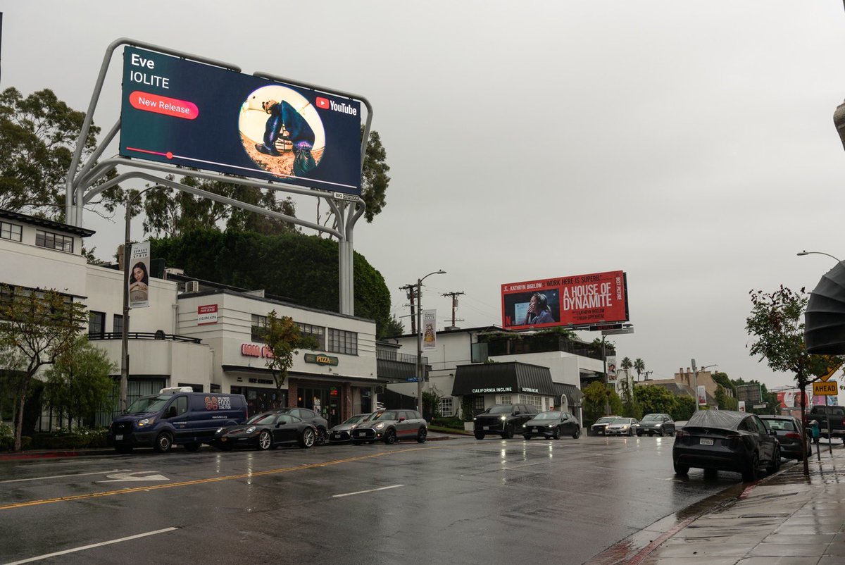 🗽ニューヨーク / ロサンゼルスにて🇺🇸

Eve New Single「#アイオライト」
SPOT映像がオンエアされております。

引き続きアイオライトをよろしくお願いします🌉

◆ Music Video 
youtu.be/l96CCKCktOU

◆Streaming/DL 
tf.lnk.to/Iolite