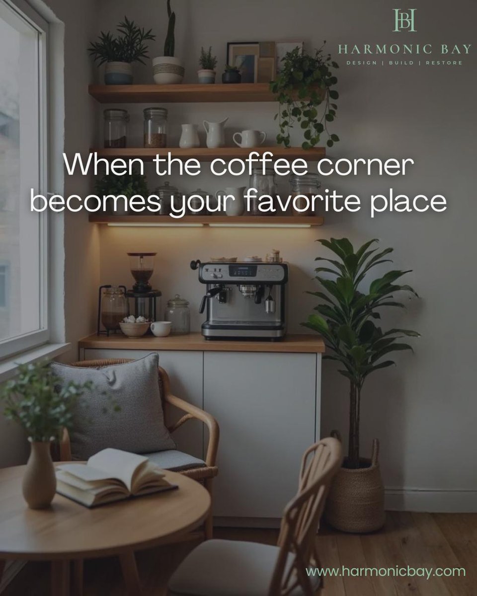 BayHarmonic's tweet image. 𝐀 𝐂𝐨𝐟𝐟𝐞𝐞 𝐂𝐨𝐫𝐧𝐞𝐫 𝐖𝐡𝐞𝐫𝐞 𝐂𝐨𝐦𝐟𝐨𝐫𝐭 𝐌𝐞𝐞𝐭𝐬 𝐂𝐡𝐚𝐫𝐦
We design corners that become memories.

𝐒𝐞𝐫𝐞𝐧𝐞 𝐒𝐩𝐚𝐜𝐞𝐬. 𝐁𝐞𝐬𝐩𝐨𝐤𝐞 𝐁𝐞𝐚𝐮𝐭𝐲.
📲: +91 9979889212

#CoffeeCorner #HomeDesign #InteriorInspo #homedecor #homedecorideas #MinimalLiving