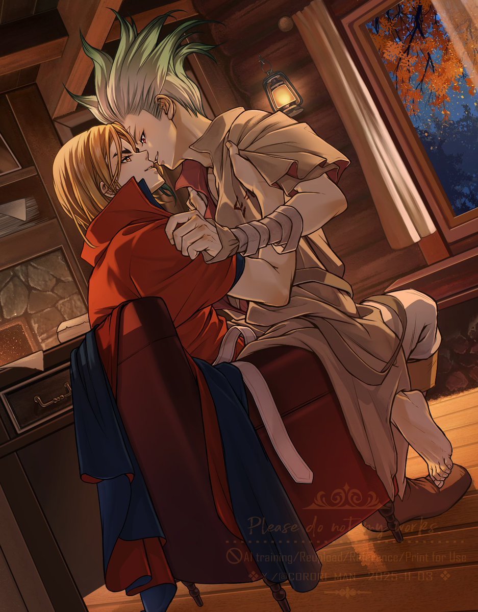 5741年🐉🚀距離バグ2年目の秋🍁龍千
寒くなったし温かく過ごしてほしい☕️
こちら明日から⛄️も降るそう
#千夜一夜_龍千