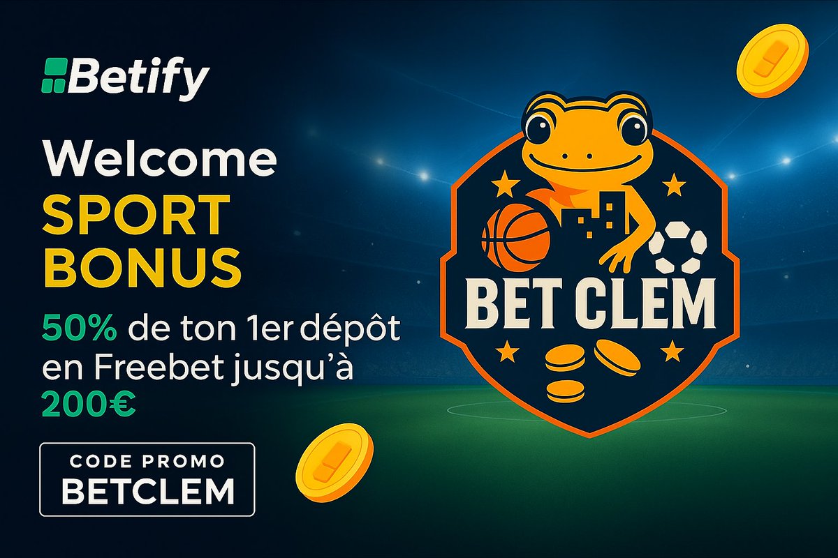 BetClem_'s tweet image. JEU CONCOURS 🎁 SPÉCIAL #WorldCupQualifiers 🌍🏆

POUR PARTICIPER 👇
1️⃣ Trouver le nombre de buts des 6 matchs du jour
2️⃣ Trouver un buteur 
Exemple : 21 buts et 🇳🇱 M. Depay 
👉 RT ♻️/♥️
👉 Follow @BetClem_

2x10€ EN CASH À REMPORTER ! 💸 (PAYPAL)

🎁 PROFITEZ DE LA MOITIÉ DE…
