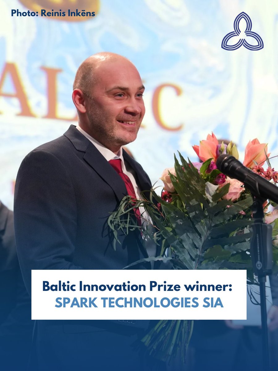 AssemblyBaltic's tweet image. ✨On 13 November 2025, the Baltic Innovation Prize was awarded to SPARK TECHNOLOGIES SIA, which focuses on the design, research, development, and manufacture of crewed and uncrewed surface and underwater vessels, as well as aviation-grade composite components.