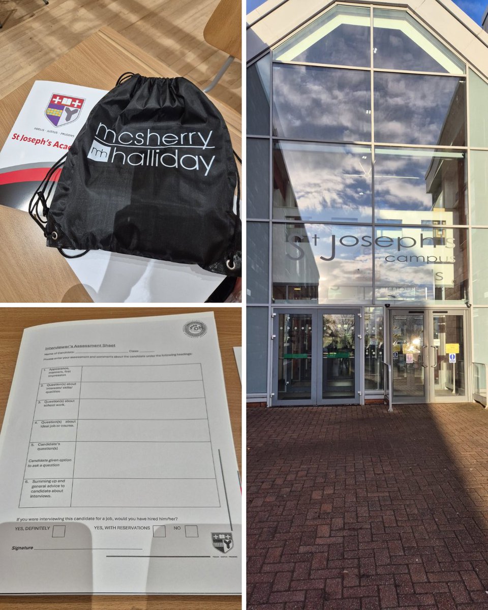 McSherryHLaw's tweet image. Catherine had a great time taking part in #mockinterviews earlier this month at @StJoAcad in #Kilmarnock! It was a fantastic opportunity to help pupils build confidence and practise their #interviewskills in a supportive setting.